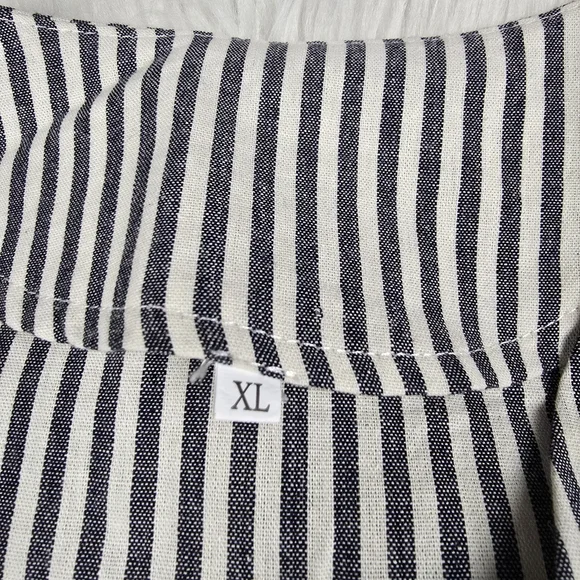 Boutique Striped Jumpsuit XL - Picture 9 of 11